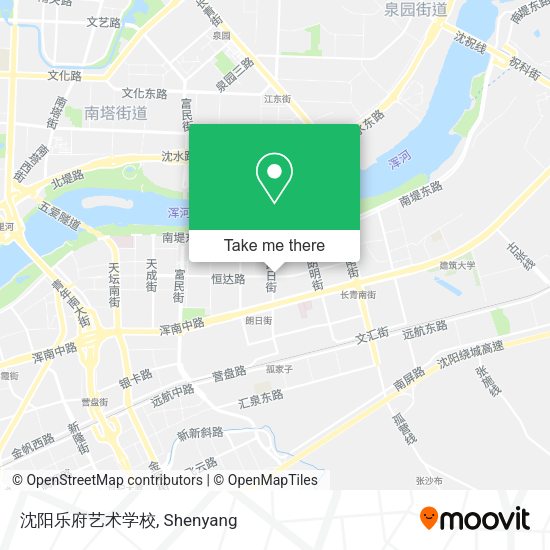 沈阳乐府艺术学校 map