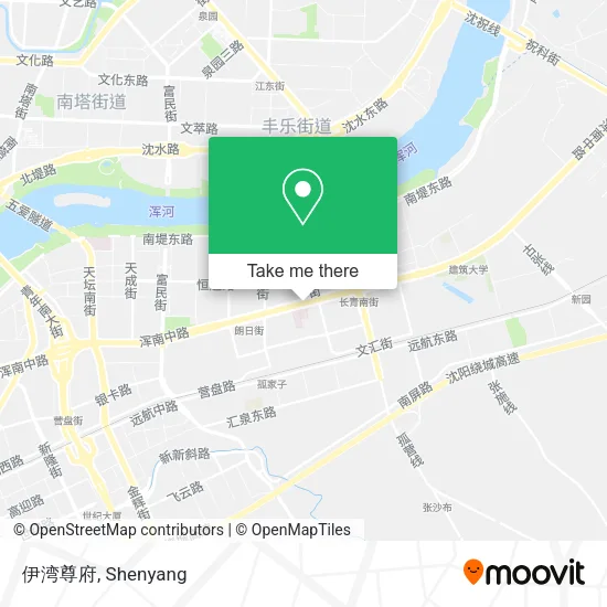 伊湾尊府 map