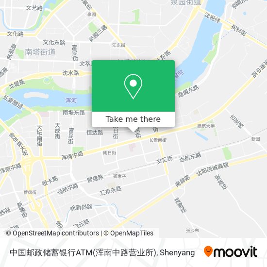 中国邮政储蓄银行ATM(浑南中路营业所) map