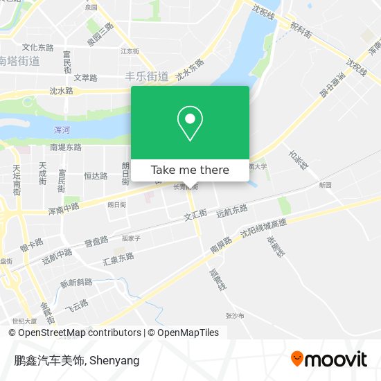鹏鑫汽车美饰 map