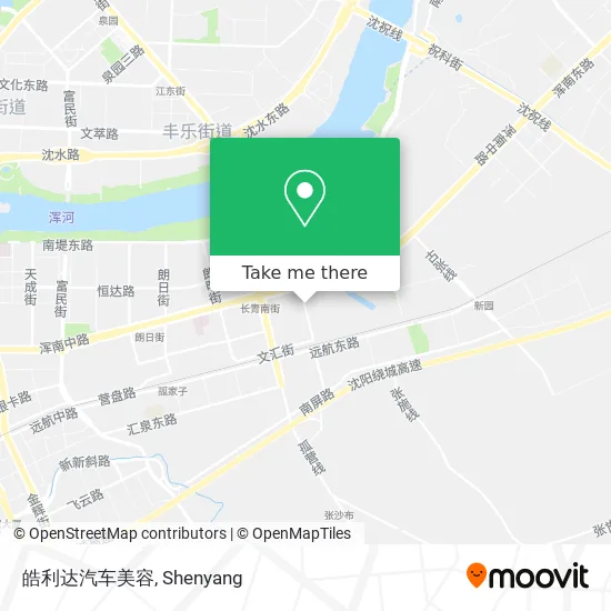 皓利达汽车美容 map