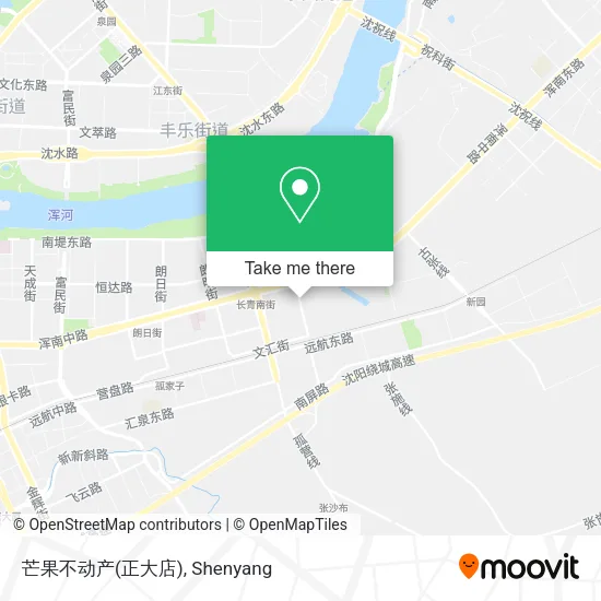 芒果不动产(正大店) map