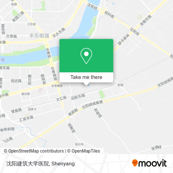 沈阳建筑大学医院 map