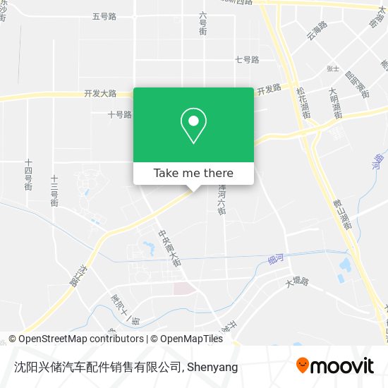 沈阳兴储汽车配件销售有限公司 map