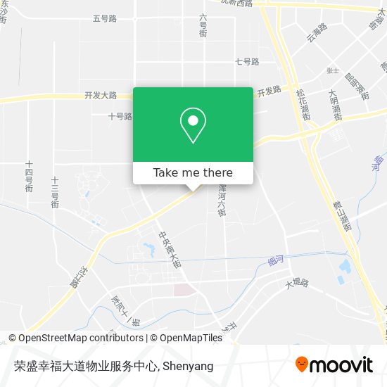 荣盛幸福大道物业服务中心 map