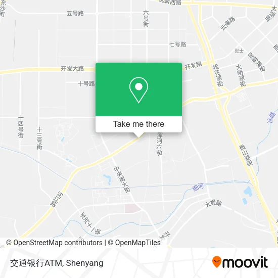 交通银行ATM map