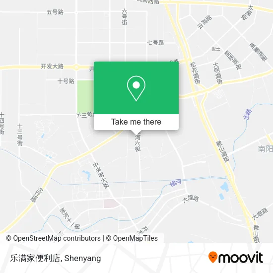 乐满家便利店 map