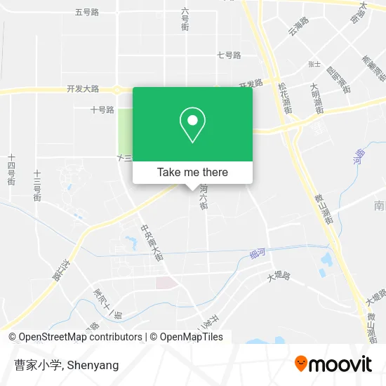 曹家小学 map