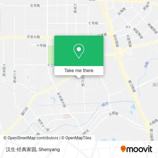 汉生·经典家园 map