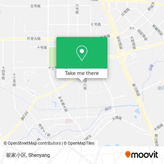 翟家小区 map