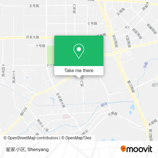 翟家小区 map