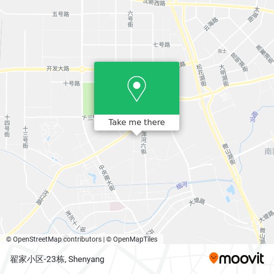 翟家小区-23栋 map