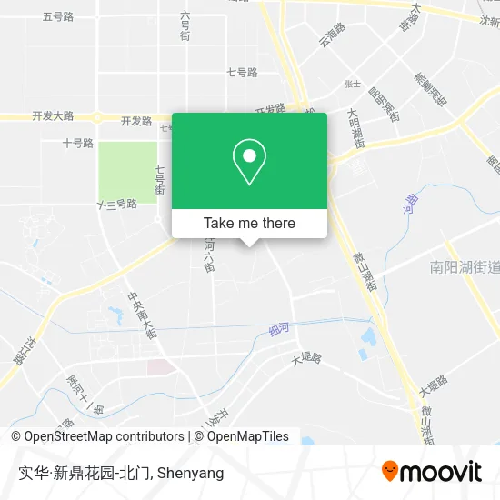 实华·新鼎花园-北门 map