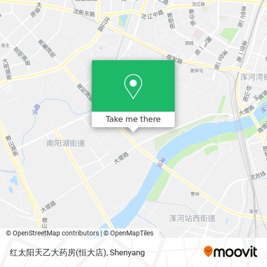 红太阳天乙大药房(恒大店) map
