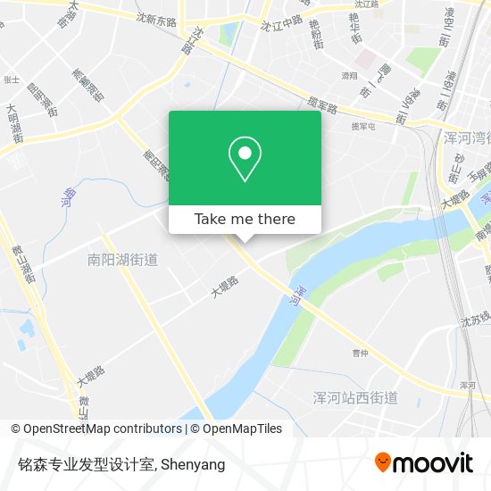 铭森专业发型设计室 map