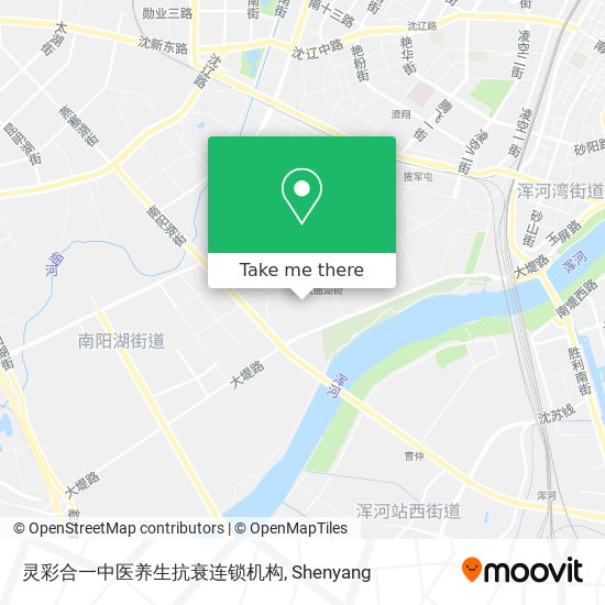 灵彩合一中医养生抗衰连锁机构 map
