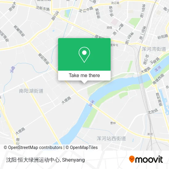 沈阳·恒大绿洲运动中心 map