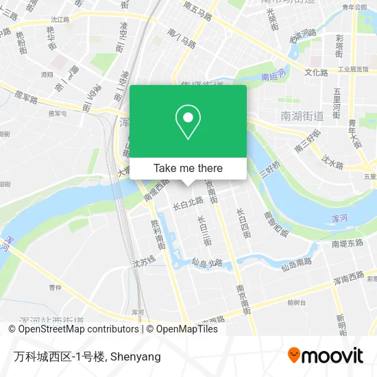 万科城西区-1号楼 map