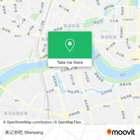 奚记串吧 map