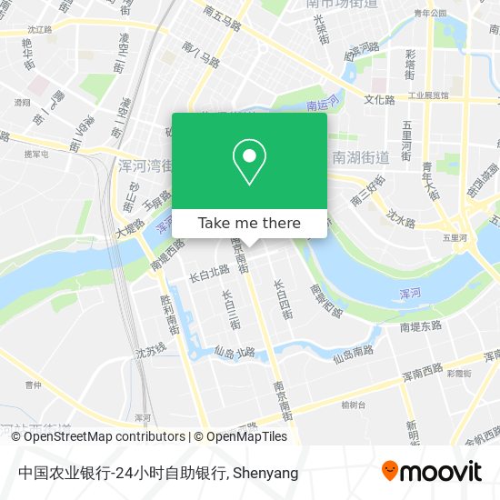 中国农业银行-24小时自助银行 map