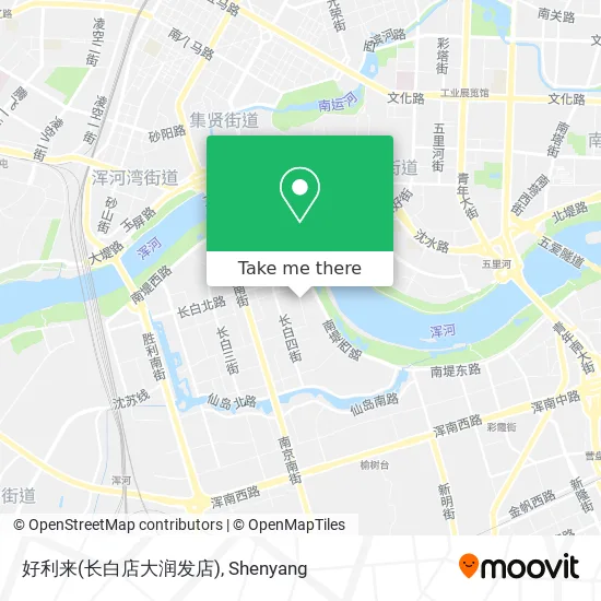 好利来(长白店大润发店) map
