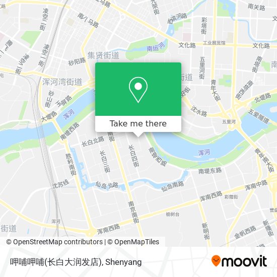 呷哺呷哺(长白大润发店) map