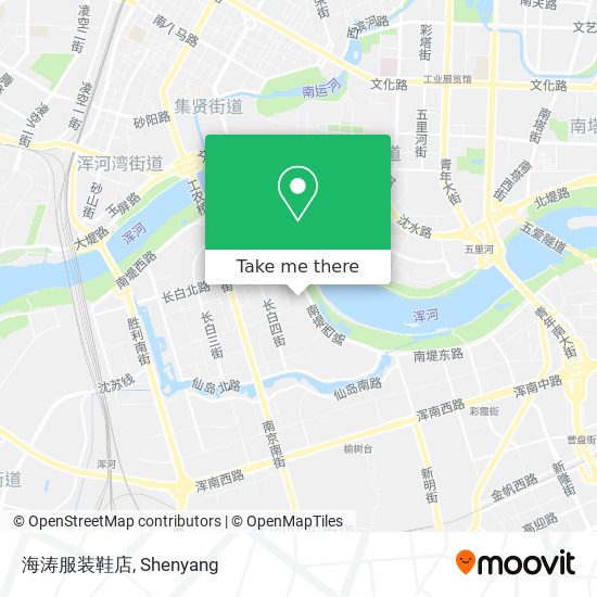 海涛服装鞋店 map