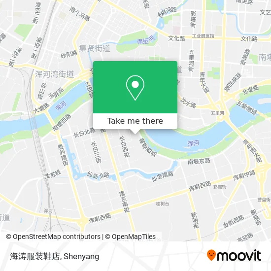 海涛服装鞋店 map