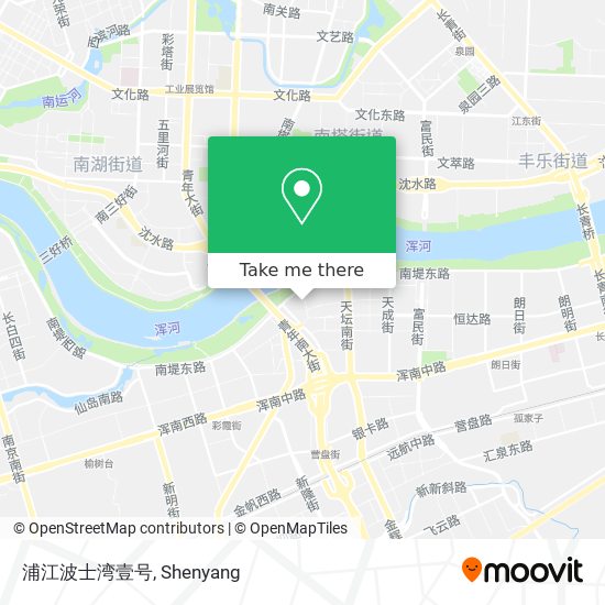 浦江波士湾壹号 map