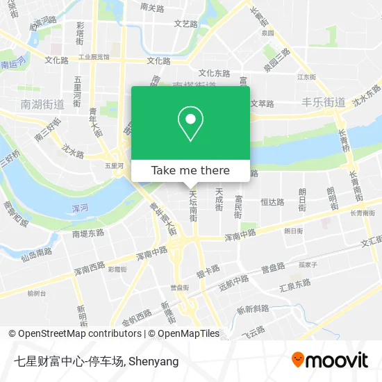 七星财富中心-停车场 map