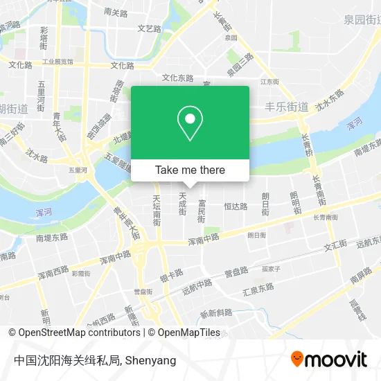 中国沈阳海关缉私局 map