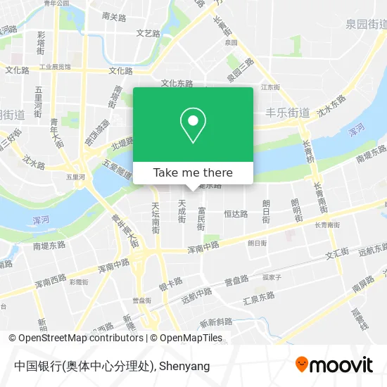 中国银行(奥体中心分理处) map