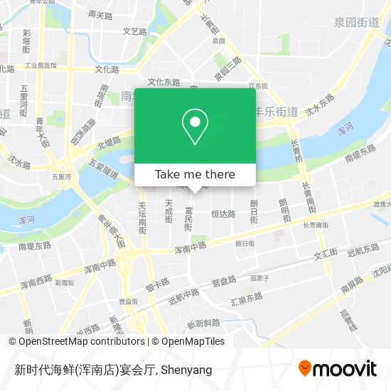 新时代海鲜(浑南店)宴会厅 map
