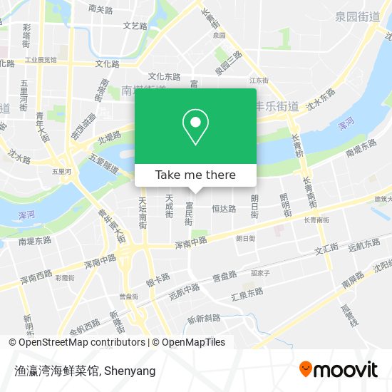 渔瀛湾海鲜菜馆 map