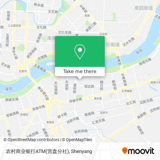 农村商业银行ATM(营盘分社) map