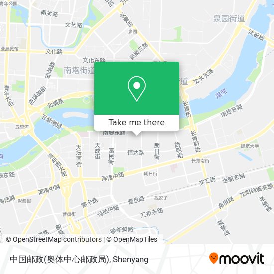 中国邮政(奥体中心邮政局) map
