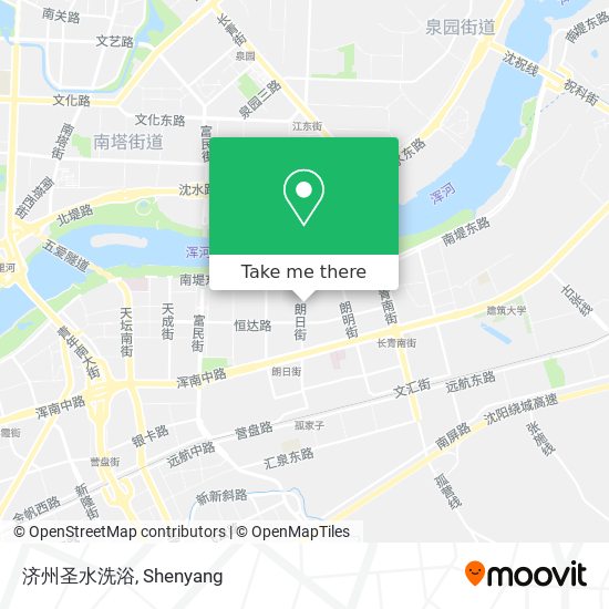 济州圣水洗浴 map