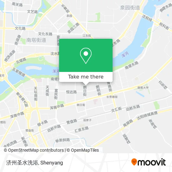 济州圣水洗浴 map