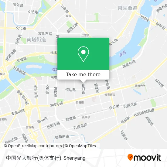 中国光大银行(奥体支行) map