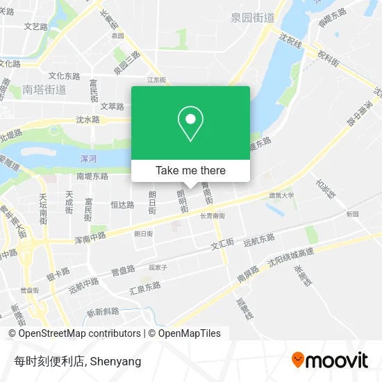 每时刻便利店 map
