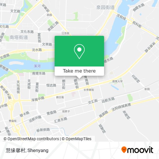 慧缘馨村 map