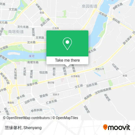 慧缘馨村 map