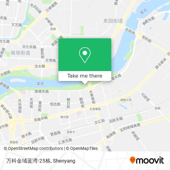 万科金域蓝湾-25栋 map