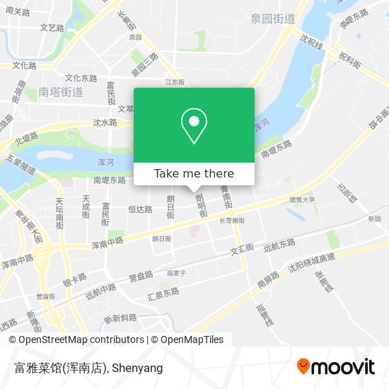 富雅菜馆(浑南店) map
