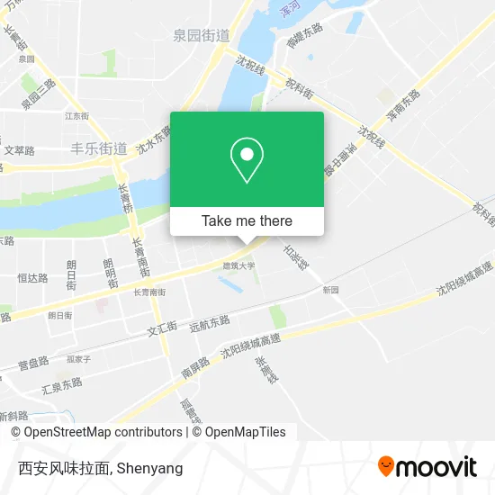 西安风味拉面 map