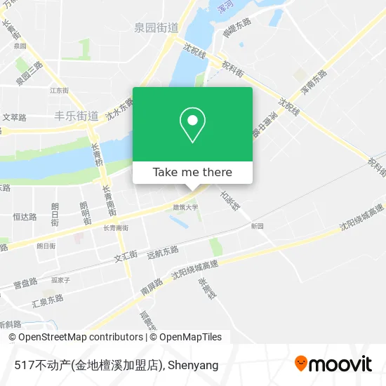 517不动产(金地檀溪加盟店) map