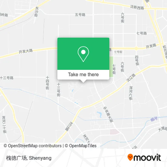 槐德广场 map