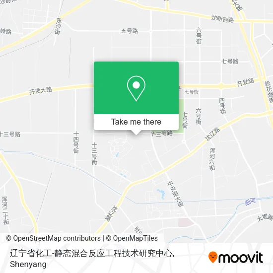 辽宁省化工-静态混合反应工程技术研究中心 map
