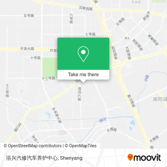 浴兴汽修汽车养护中心 map