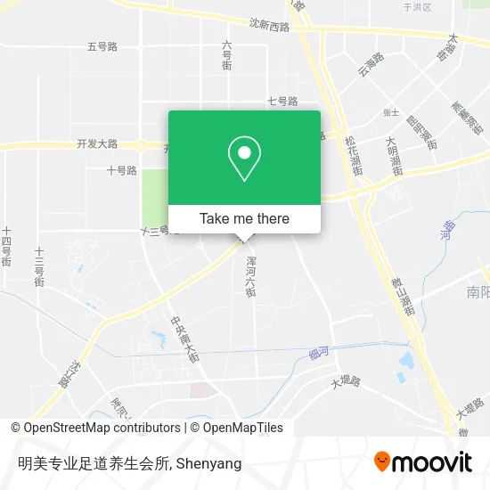 明美专业足道养生会所 map